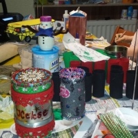 Recycling Basteln Ausstellung Modelle (3)