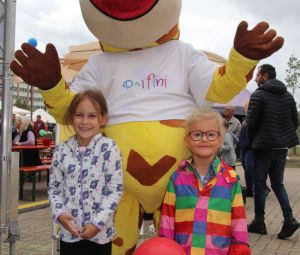 Raffini-Maskottchen-Walkact-Mercedes-Benz-Germersheim-9